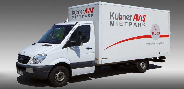 3,5 Tonner Koffer-Transporter mieten